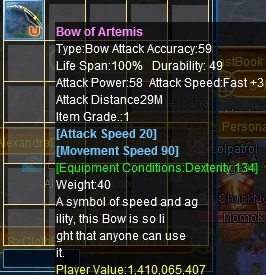 Bow of Artemis