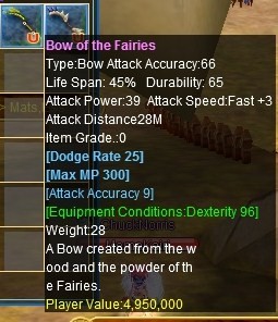 Bow of the Faries